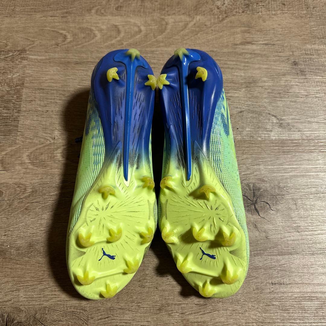 Puma スパイクシューズ グリーン/ブルー