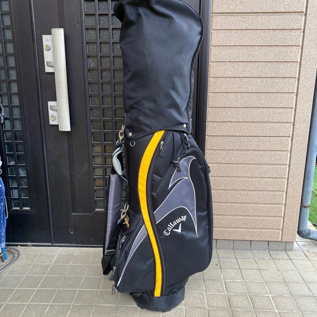 本日限定価格‼️Callaway Warbird キャディバッグ 黒/黄色