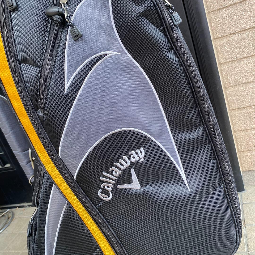 本日限定価格‼️Callaway Warbird キャディバッグ 黒/黄色