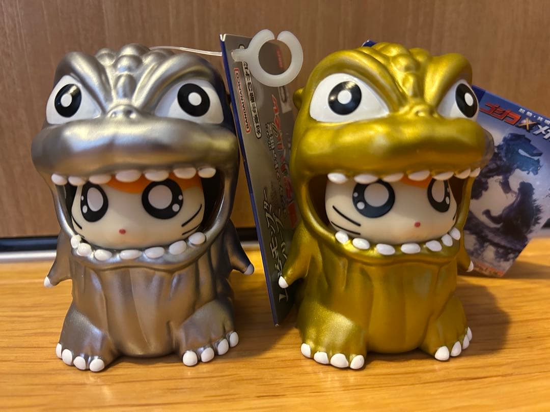 バンダイ ムービーモンスターシリーズ ゴジハムくん　金、銀ver 4個セット
