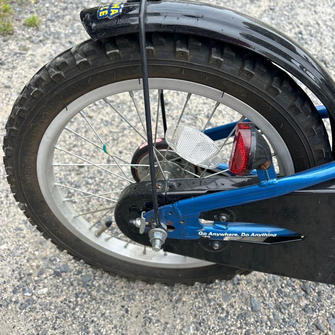 ジープ　補助輪付き16インチ　子供用自転車