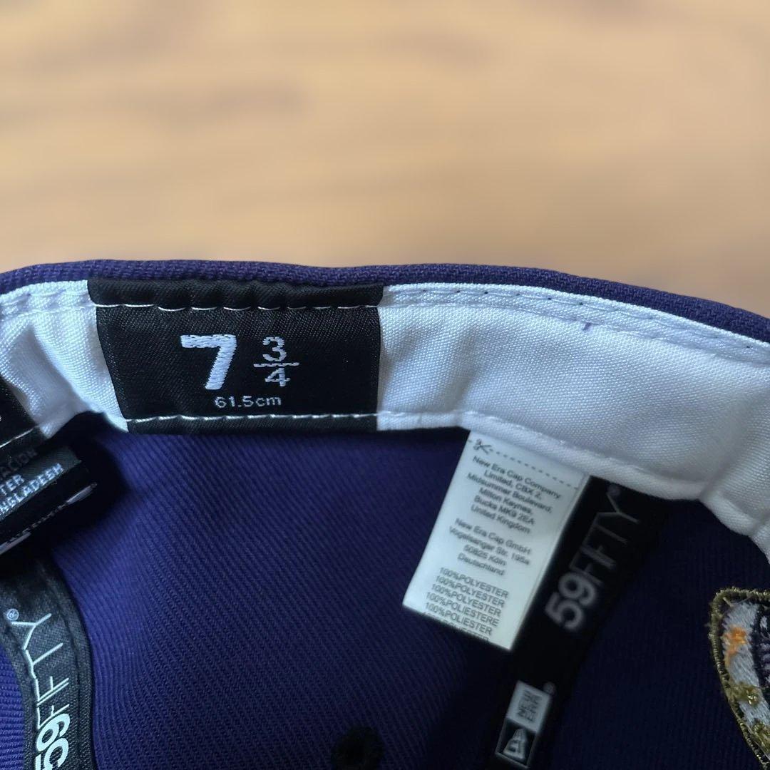 【希少・紫色】NEWERAキャップ59FIFTY・シカゴホワイトソックス