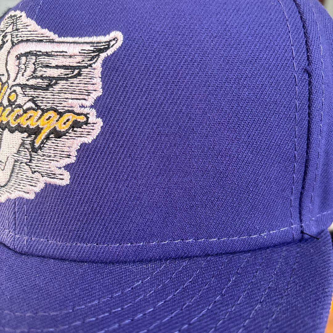 【希少・紫色】NEWERAキャップ59FIFTY・シカゴホワイトソックス