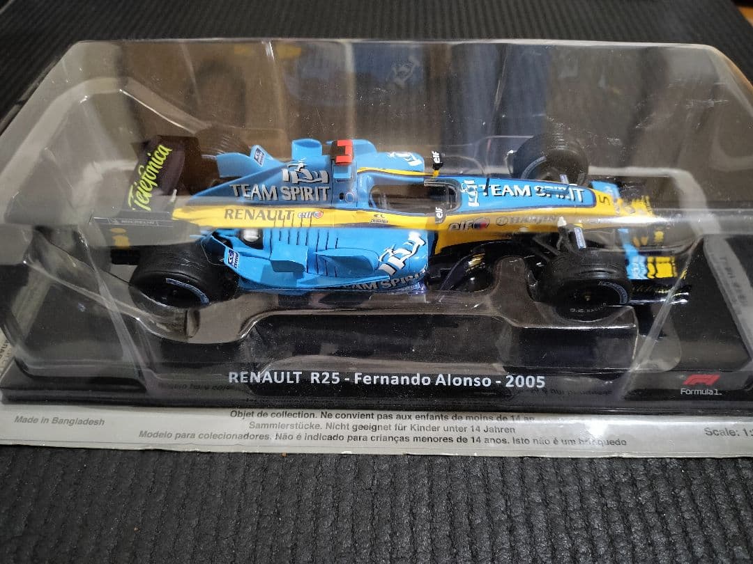 ビッグスケールF1コレクション ルノーR25 フェルナンド・アロンソ