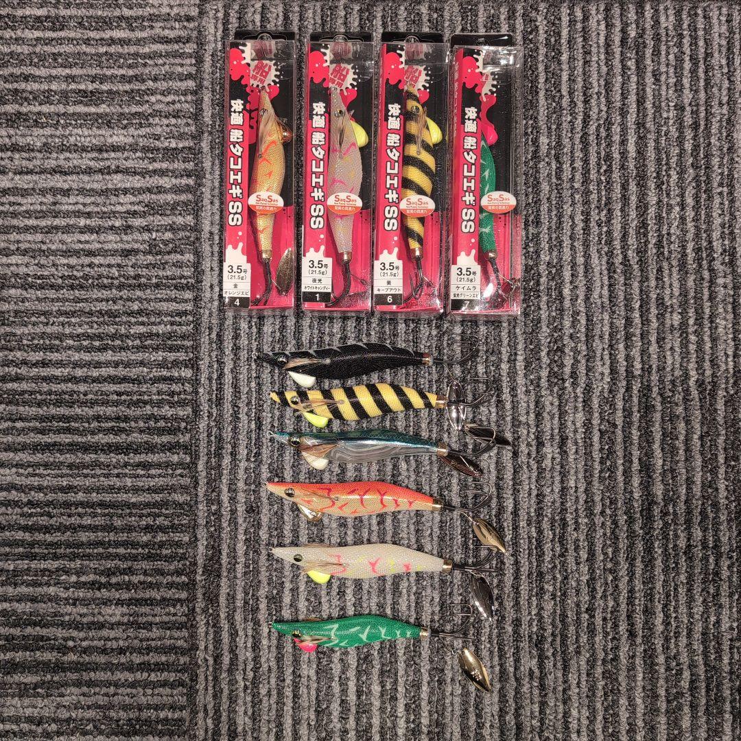 ダイワ　快適船タコエギSS 　3.5号9個＋3号1個　合計10個セット 新品