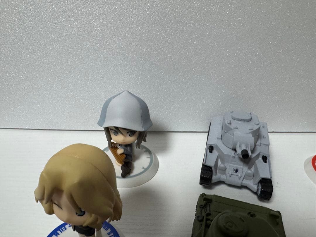 ちびきゅん　ガールズ&パンツァー劇場版　キャラ&戦車セット　全種類　ガルパン