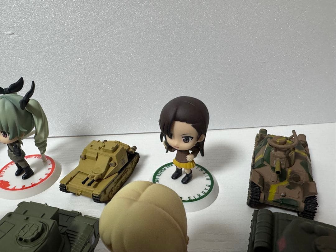 ちびきゅん　ガールズ&パンツァー劇場版　キャラ&戦車セット　全種類　ガルパン