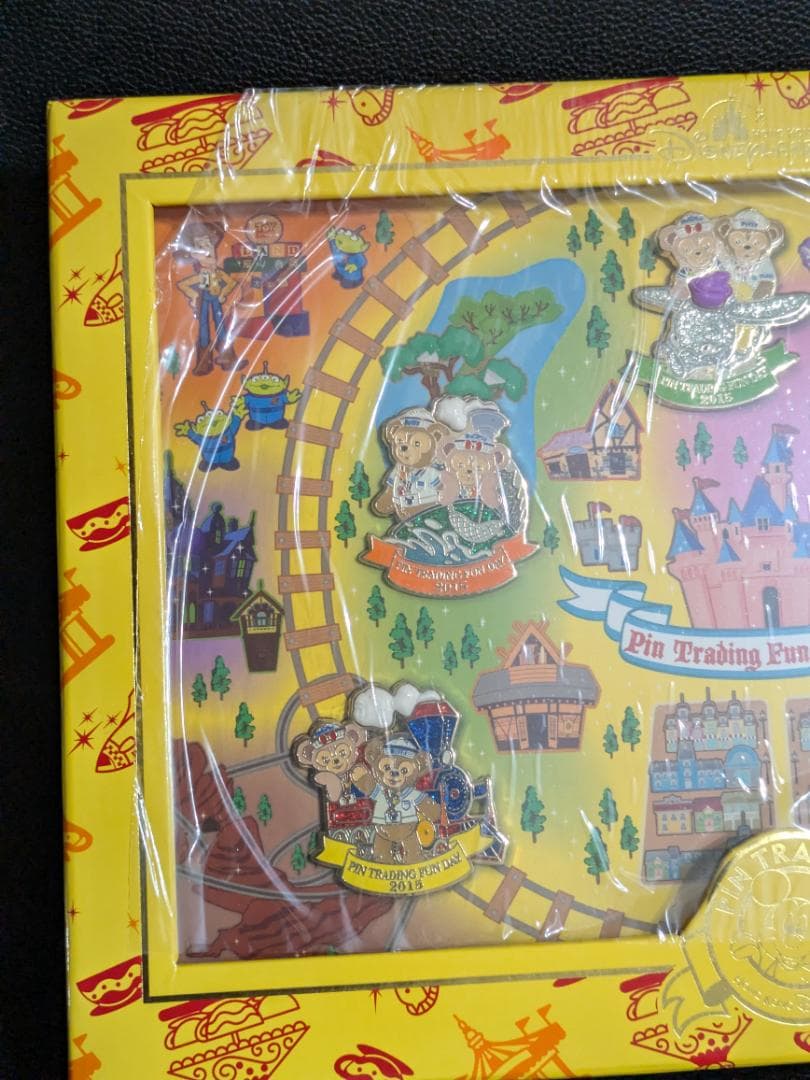 香港 ディズニー ピントレーディング ダッフィー シェリーメイ ピンバッジ　6個