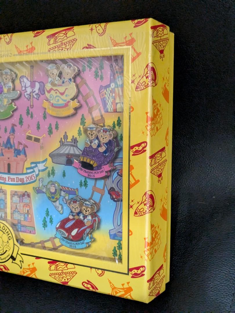 香港 ディズニー ピントレーディング ダッフィー シェリーメイ ピンバッジ　6個