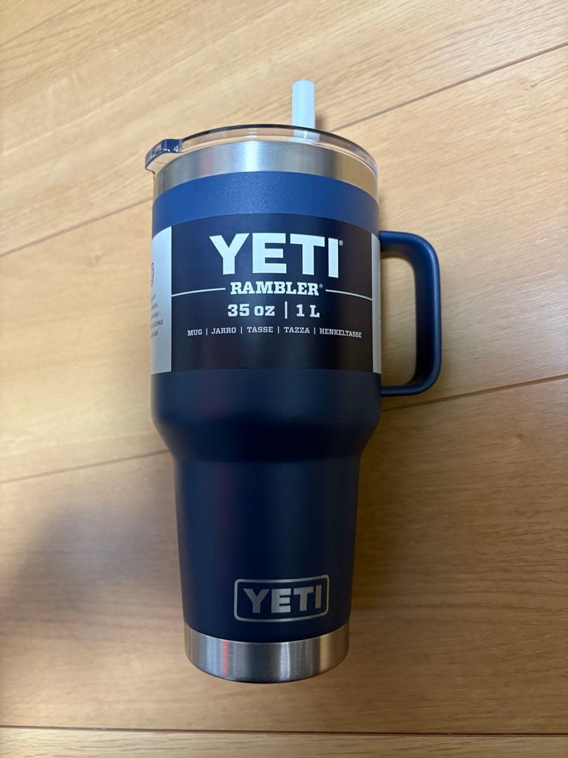 【新品・未使用】YETI Rambler 35 oz ネイビー