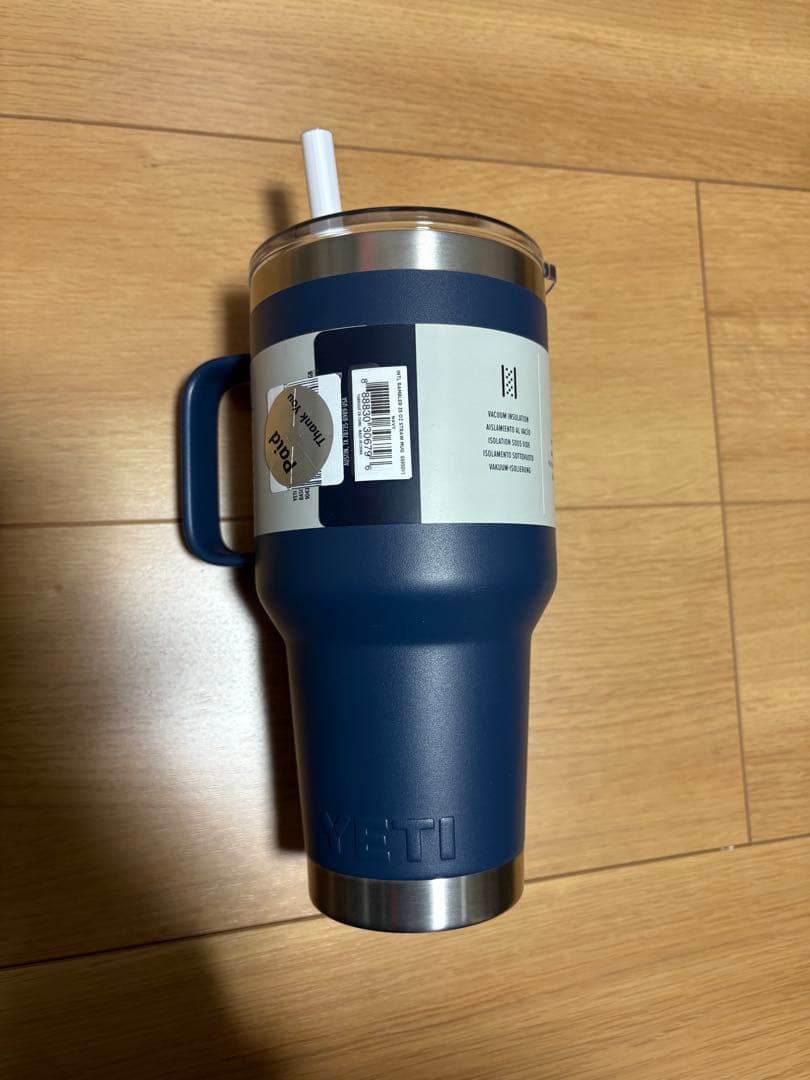 【新品・未使用】YETI Rambler 35 oz ネイビー