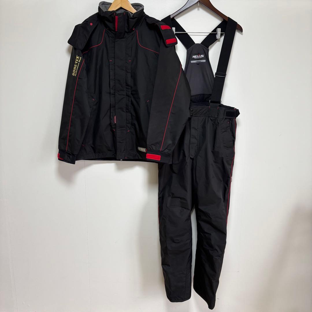 美品　シマノ NEXUS GORE-TEX フィッシングスーツ STRV+7