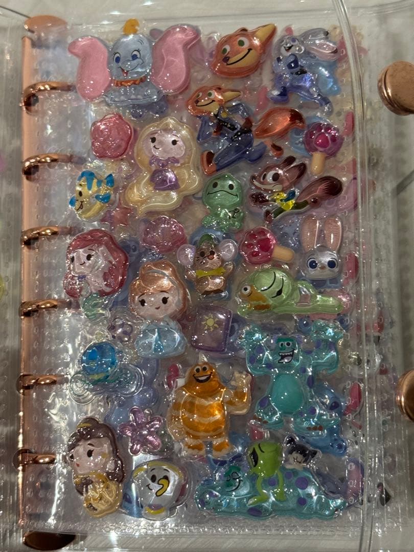 ボンボンドロップシール　シール帳　完成品