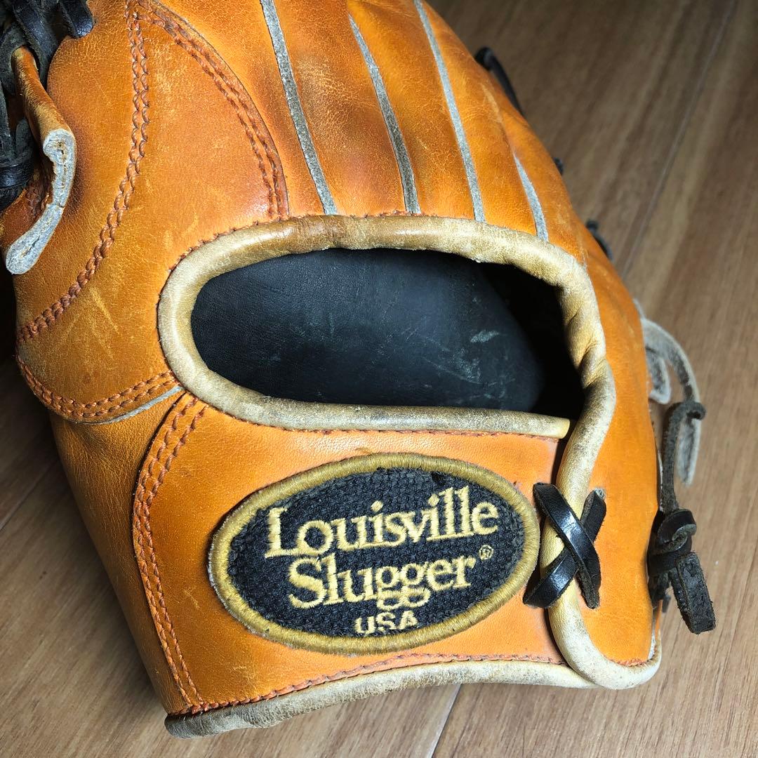 Louisville Slugger 硬式グローブ オレンジ