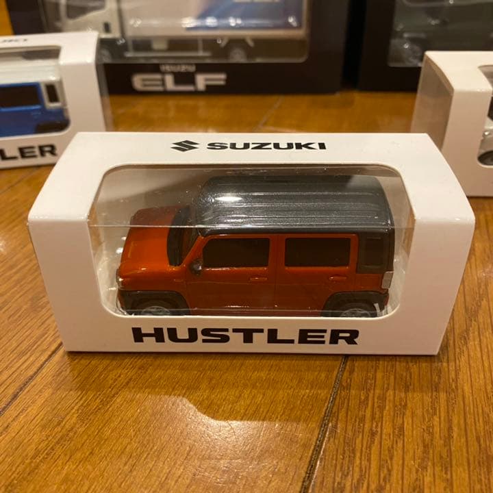 HUSTLER,STINGRAY,Jimny,ELF ミニカー　未開封