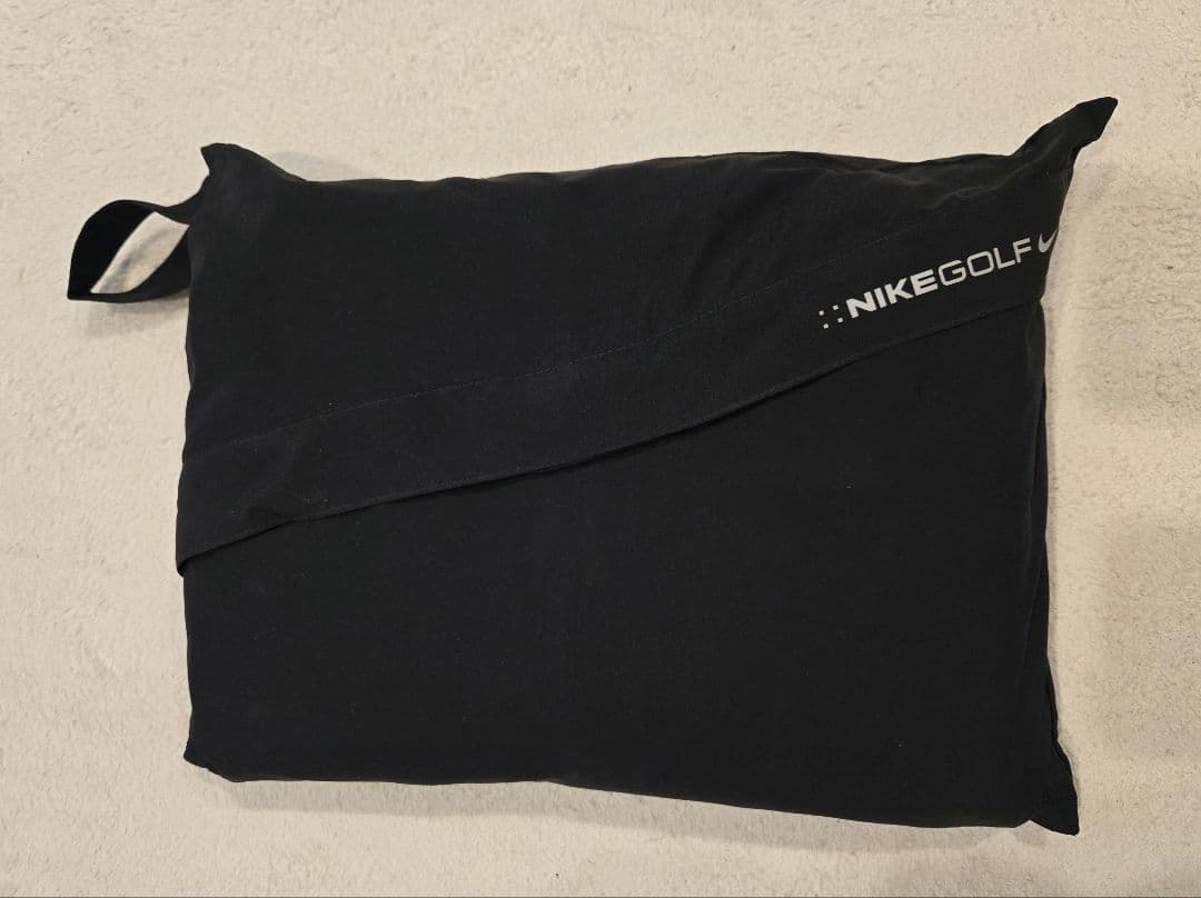【美品】 NIKEGOLF レインウェアSTORM-FIT（Black/XXL）