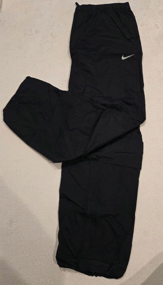 【美品】 NIKEGOLF レインウェアSTORM-FIT（Black/XXL）