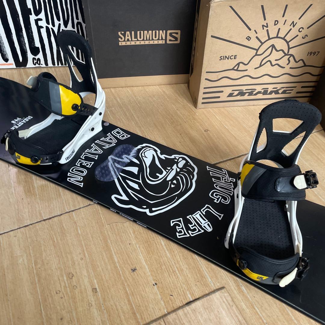 BATLEON×BURTON　DESASTERバートンバイン付スノーボードセット