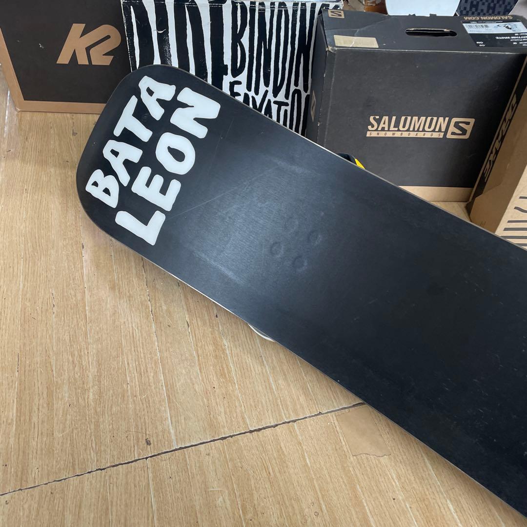 BATLEON×BURTON　DESASTERバートンバイン付スノーボードセット
