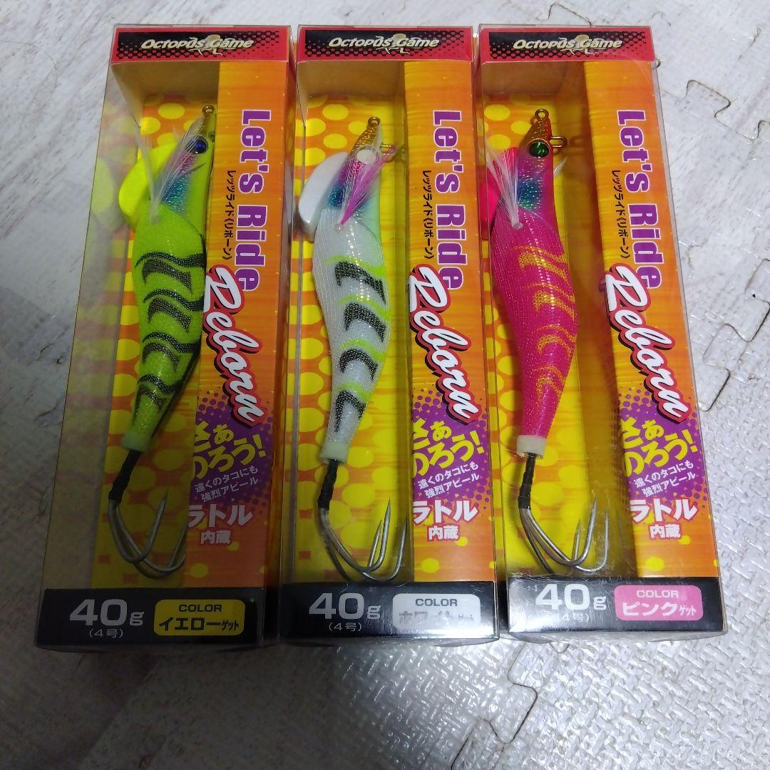 《Marushin》 タコエギ　Let's Ride　4.0号 × 18個