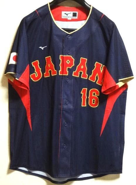【WBC】2023日本代表 ビジターシャツ#16大谷祥平+Champキャップ