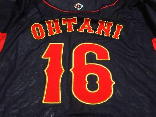 【WBC】2023日本代表 ビジターシャツ#16大谷祥平+Champキャップ