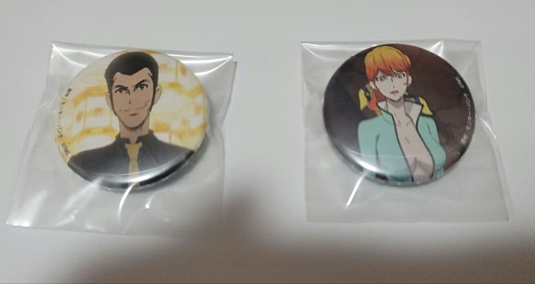 非売品】ルパン三世 LUPIN THE IIIRD　缶バッチセット　ヤエル　次元