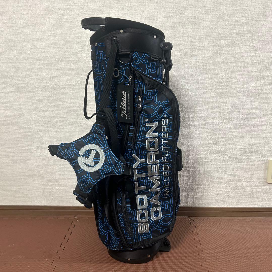 Scotty Cameron キャディバッグ 青黒