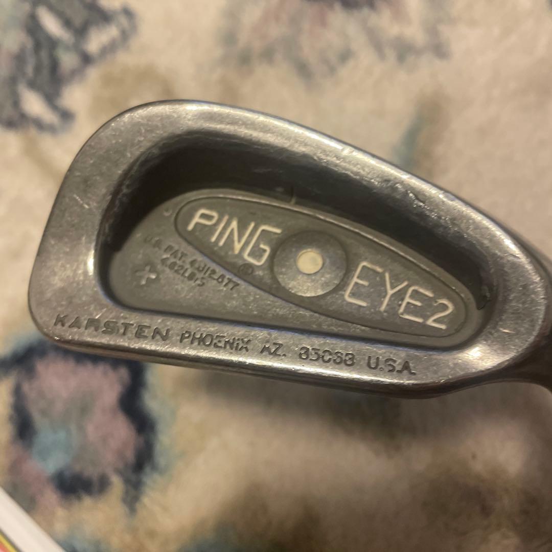希少　PING EYE2+ 白ドット　アイアン9本