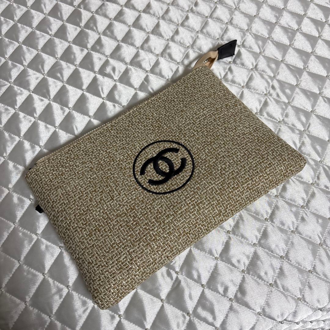 used CHANELシャネル ノベルティ ショルダー トート バッグ ベージュ