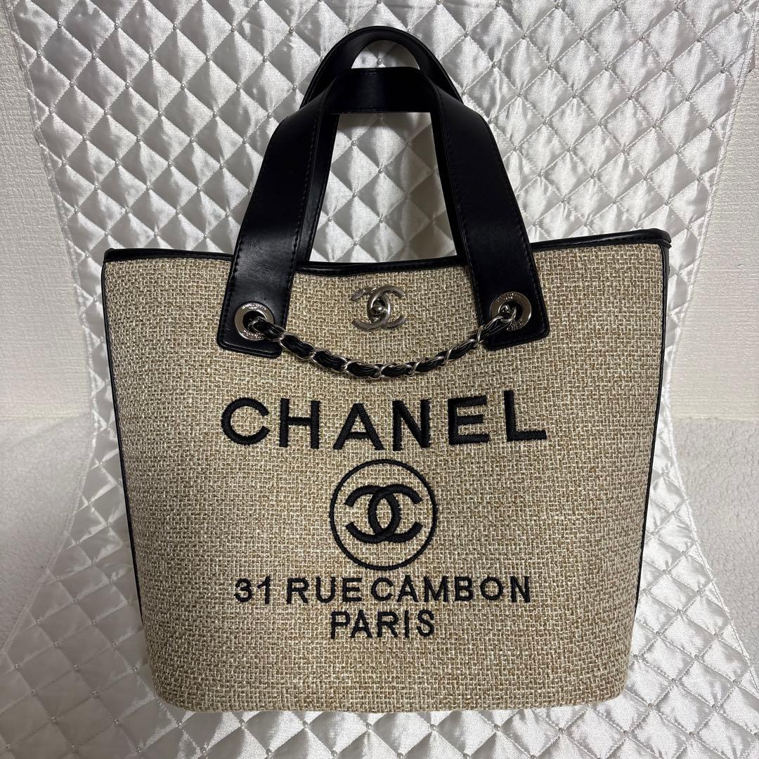 used CHANELシャネル ノベルティ ショルダー トート バッグ ベージュ