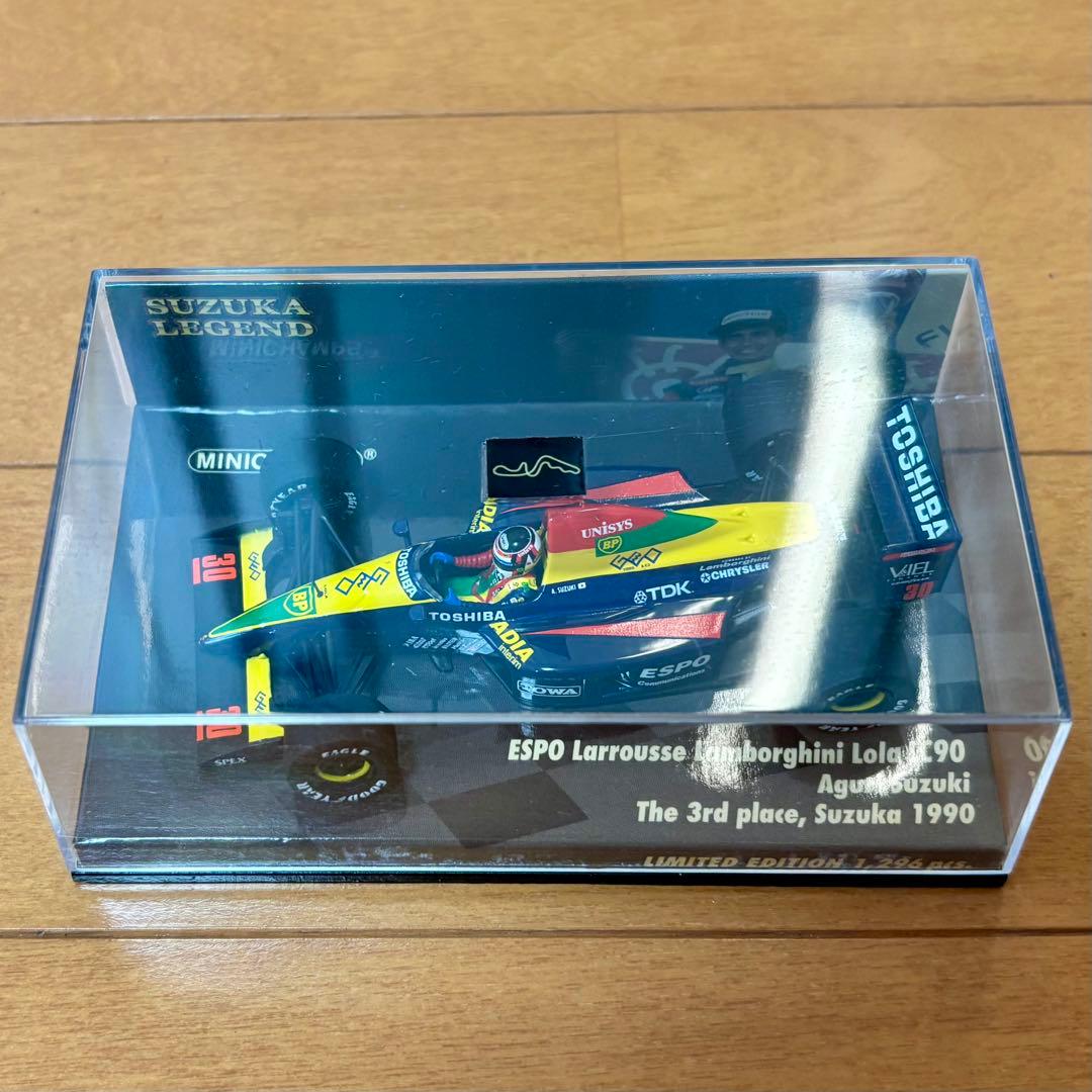 1/43 ミニチャンプス Lola LC90 鈴鹿レジェンド 鈴木亜久里