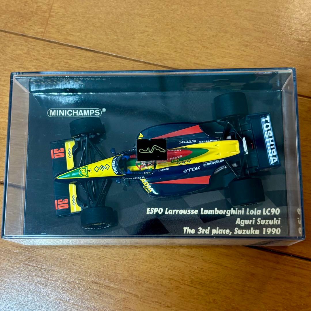 1/43 ミニチャンプス Lola LC90 鈴鹿レジェンド 鈴木亜久里