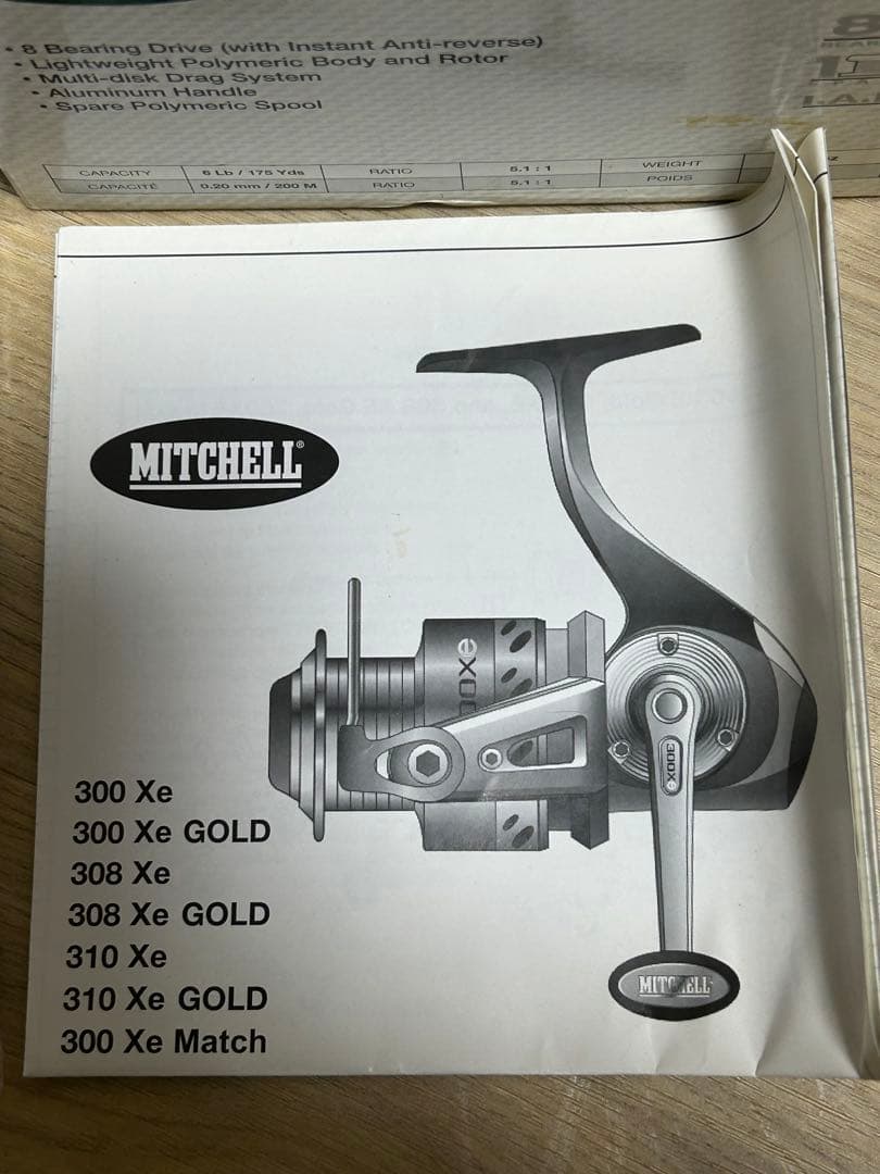 Mitchell 308Xe スピンキャストリール