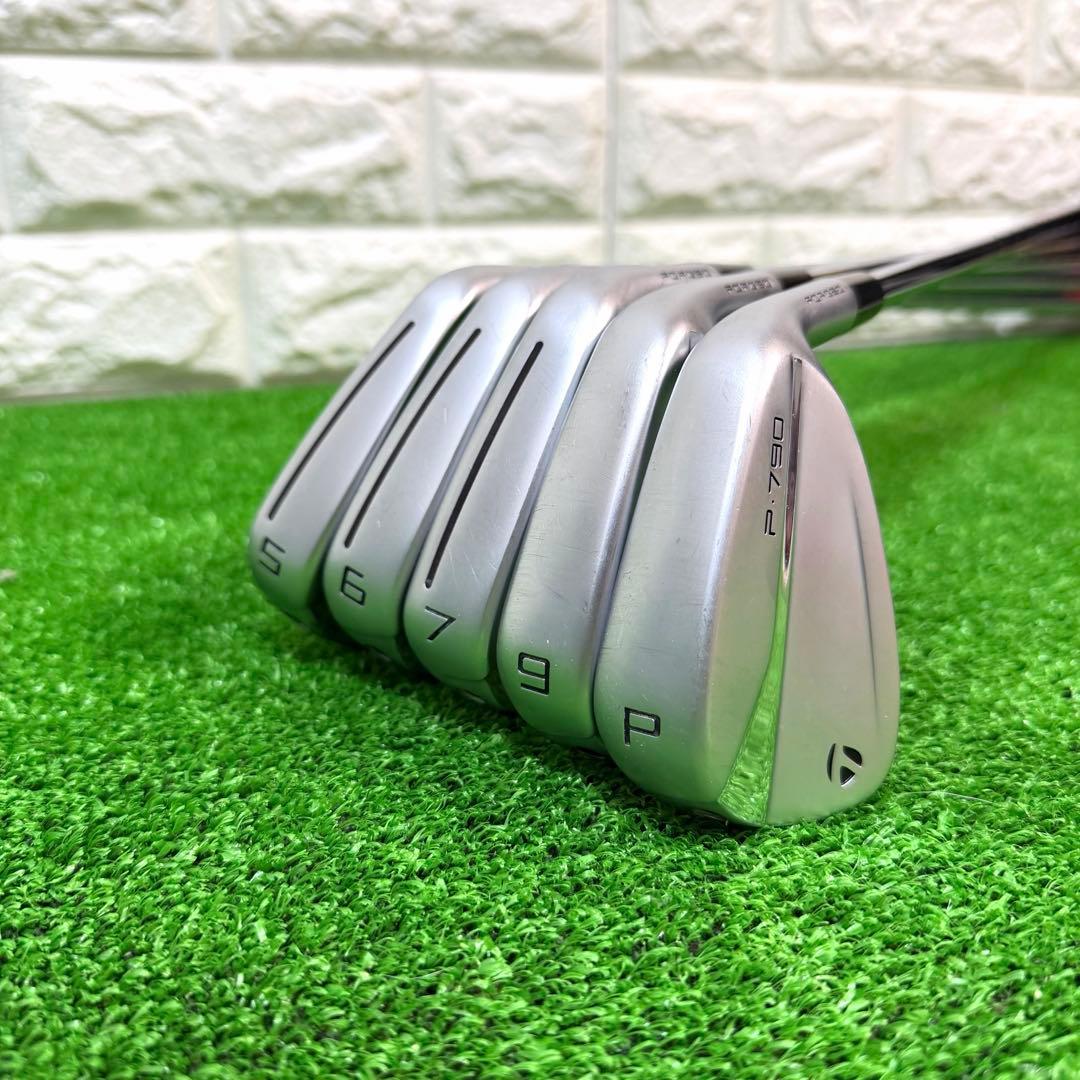 美品　TaylorMade P790 アイアンセット　全5本　N.S.PRO