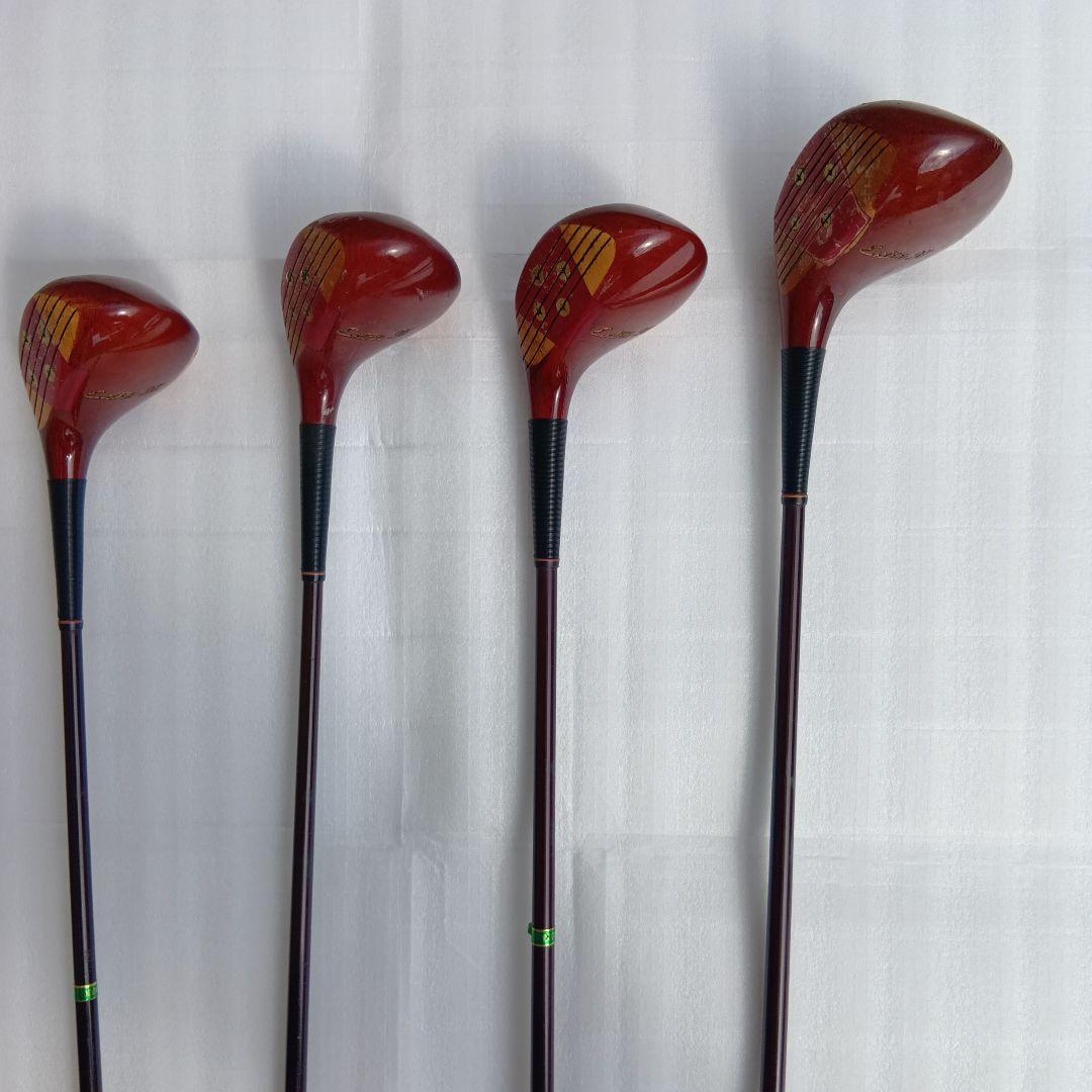 パーシモン・LynxTigressアイアン付初心者用ゴルフセットMizuno