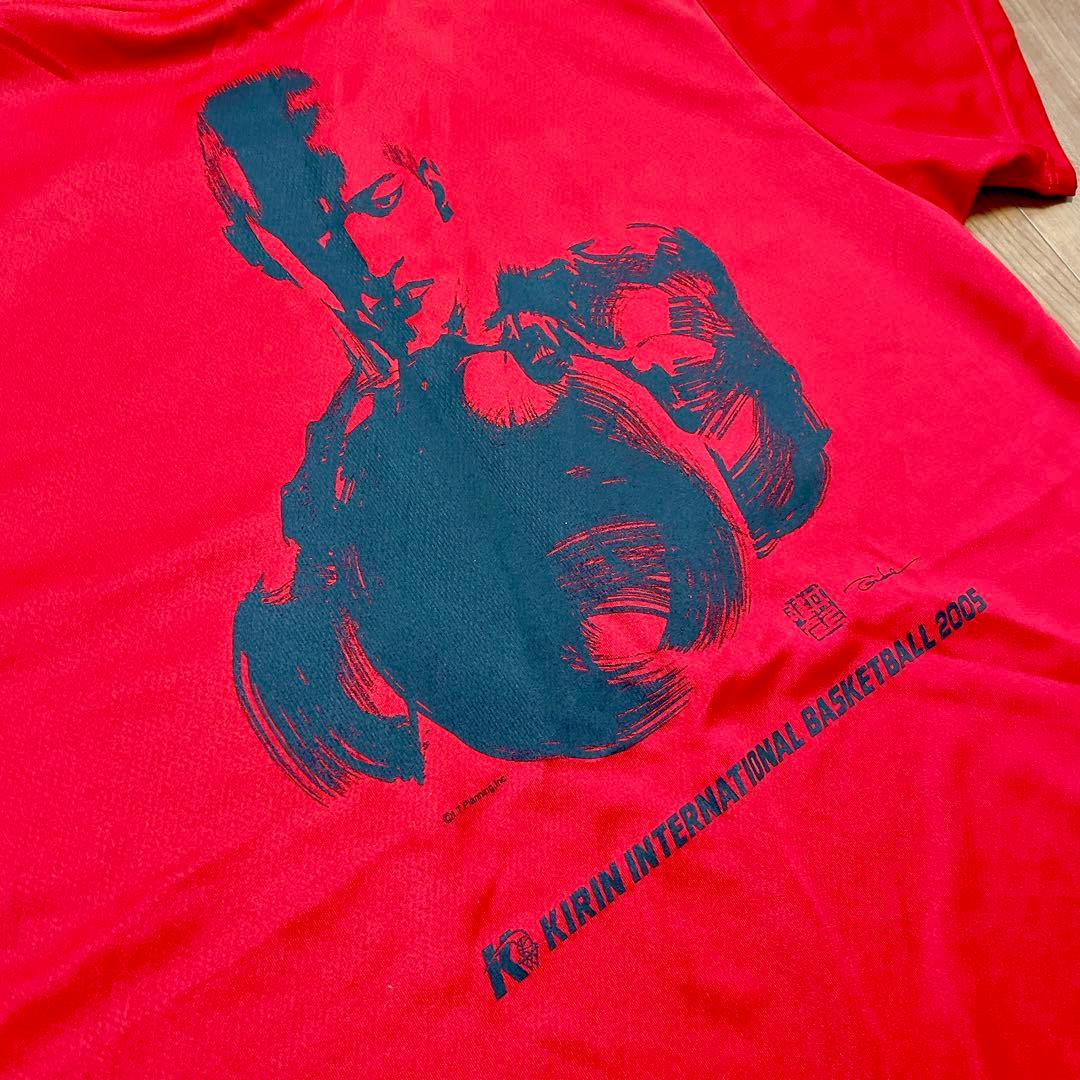 激レア キリンカップ2005 バスケ日本代表 Tシャツ 井上雄彦　スラムダンク