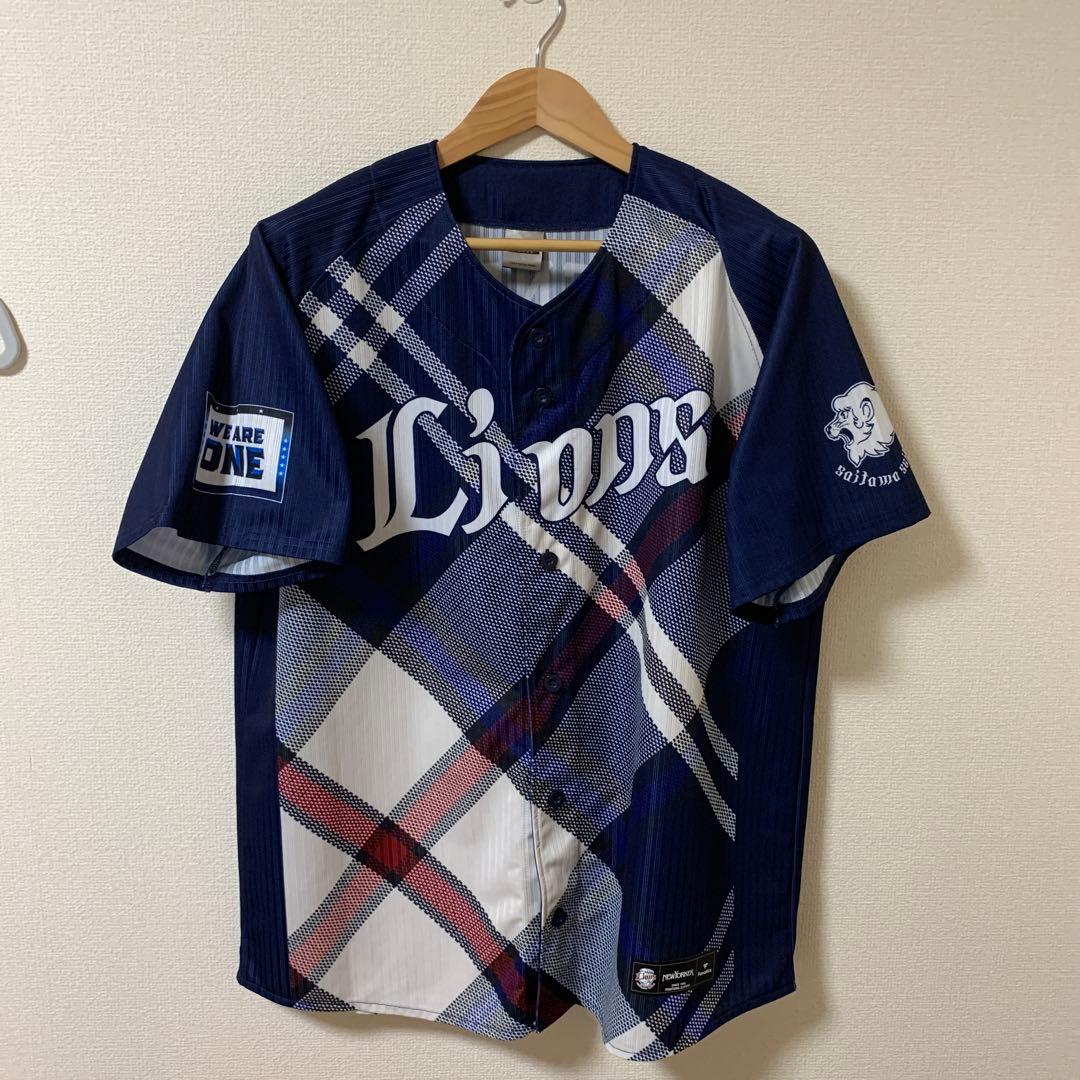 埼玉西武ライオンズ×ニューヨーカーコラボレプリカユニフォーム 源田選手 Lサイズ