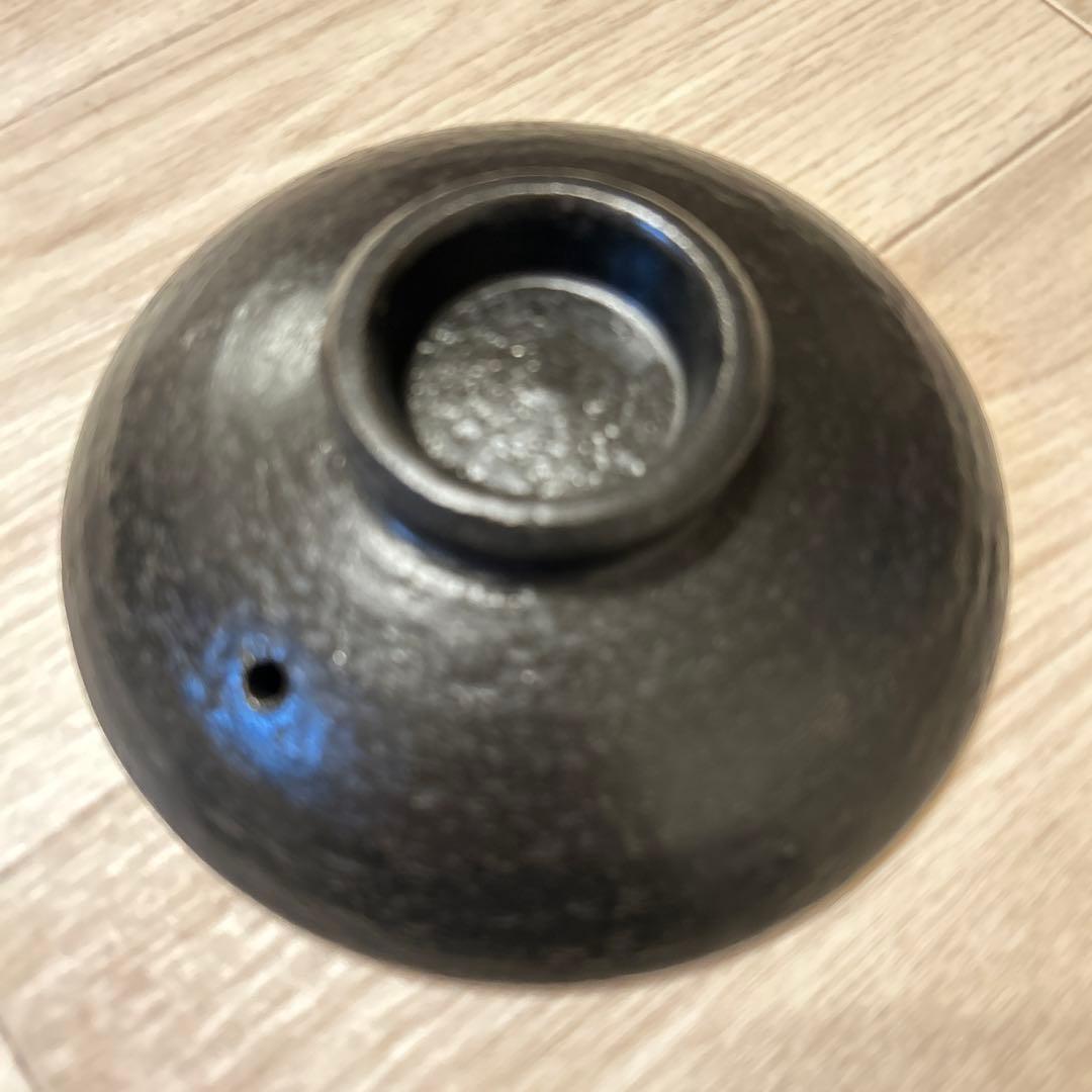 AKOMEYA TOKYO/ 有田焼 黒釉 ごはん土鍋 1.5合