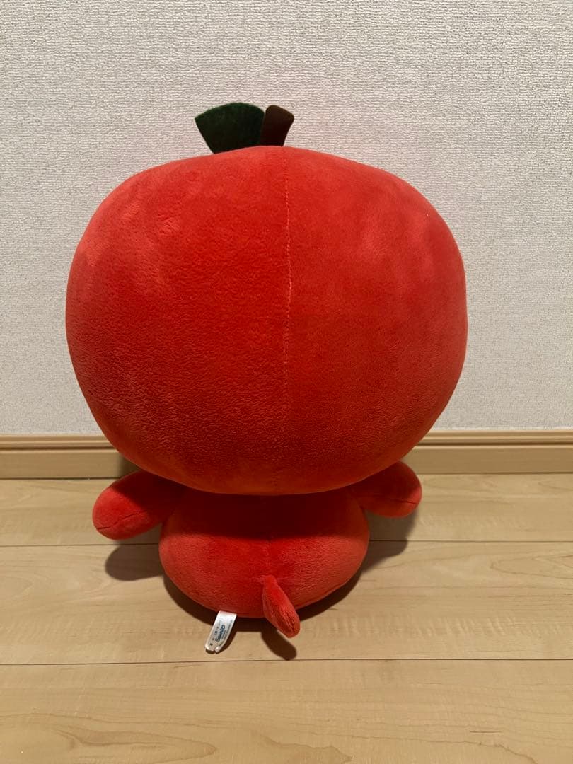 【超希少】30周年 ハローキティ りんごフェイス ぬいぐるみ レア 大型