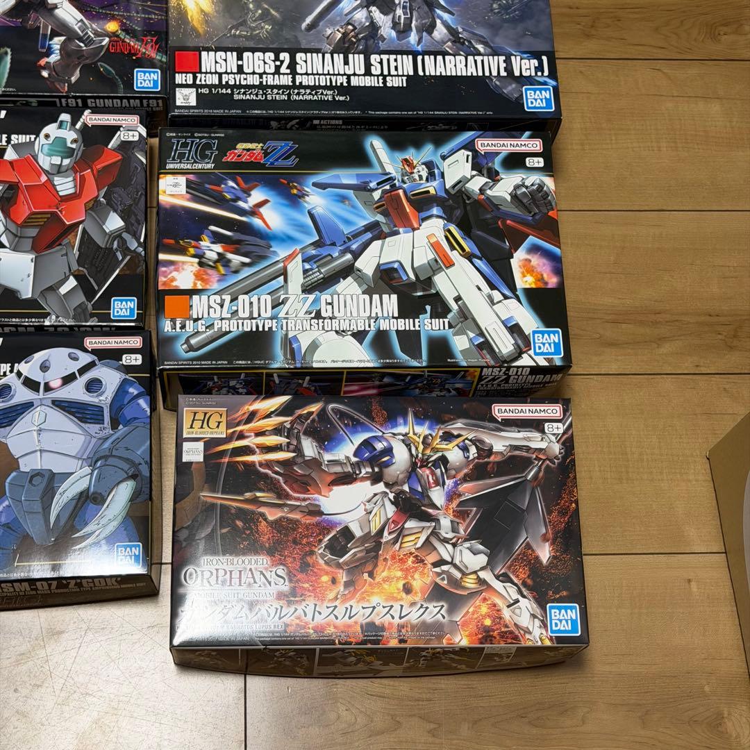 HG ガンプラセット 12種
