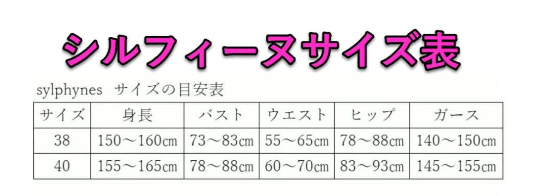 Sylphynes シルフィーヌバレエレオタード size 38