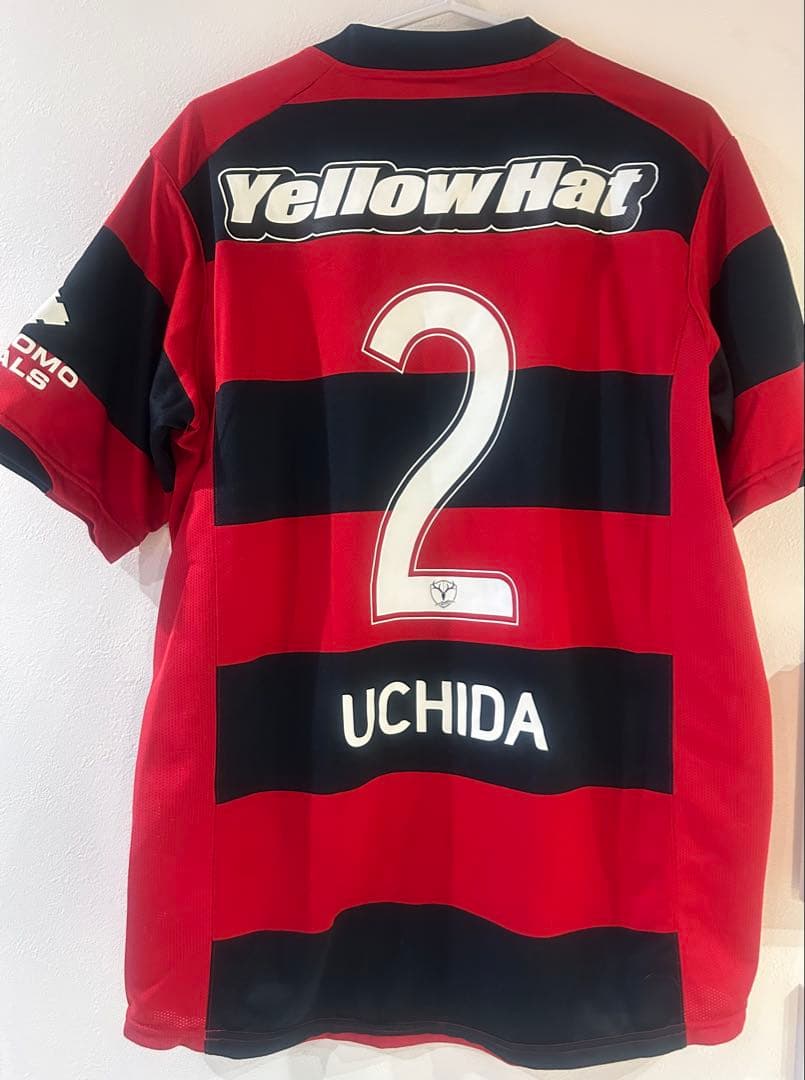 鹿島アントラーズ 内田篤人 美品 サイン入り ユニフォーム サッカー 日本代表