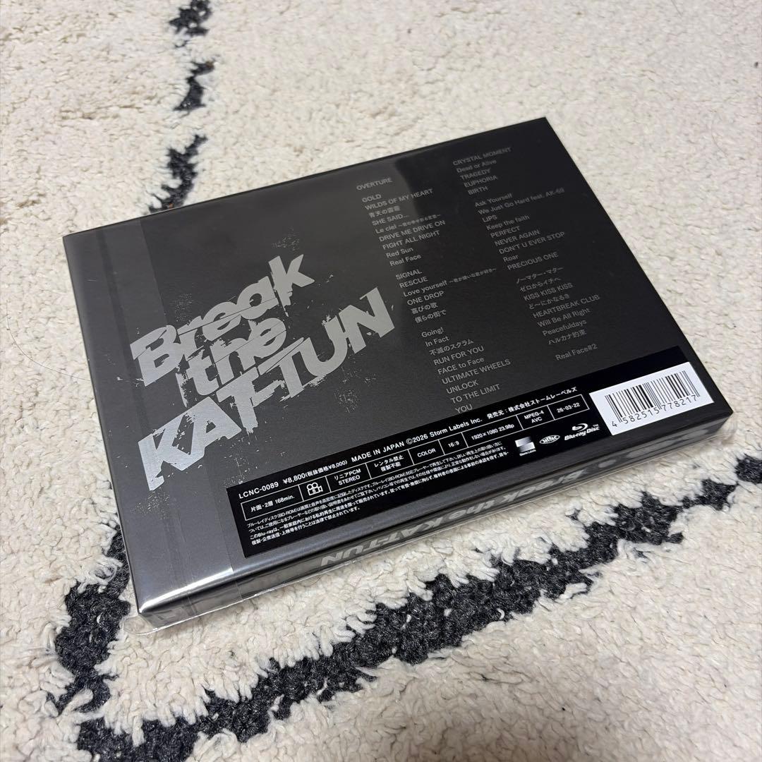 【新品！】Break the KAT-TUN Blu-ray 解散ライブ
