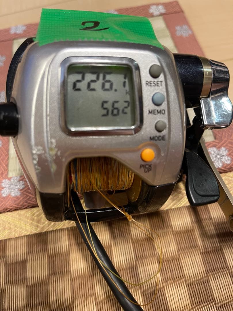 Daiwa 電動リール デジタル表示付き　ジャンク