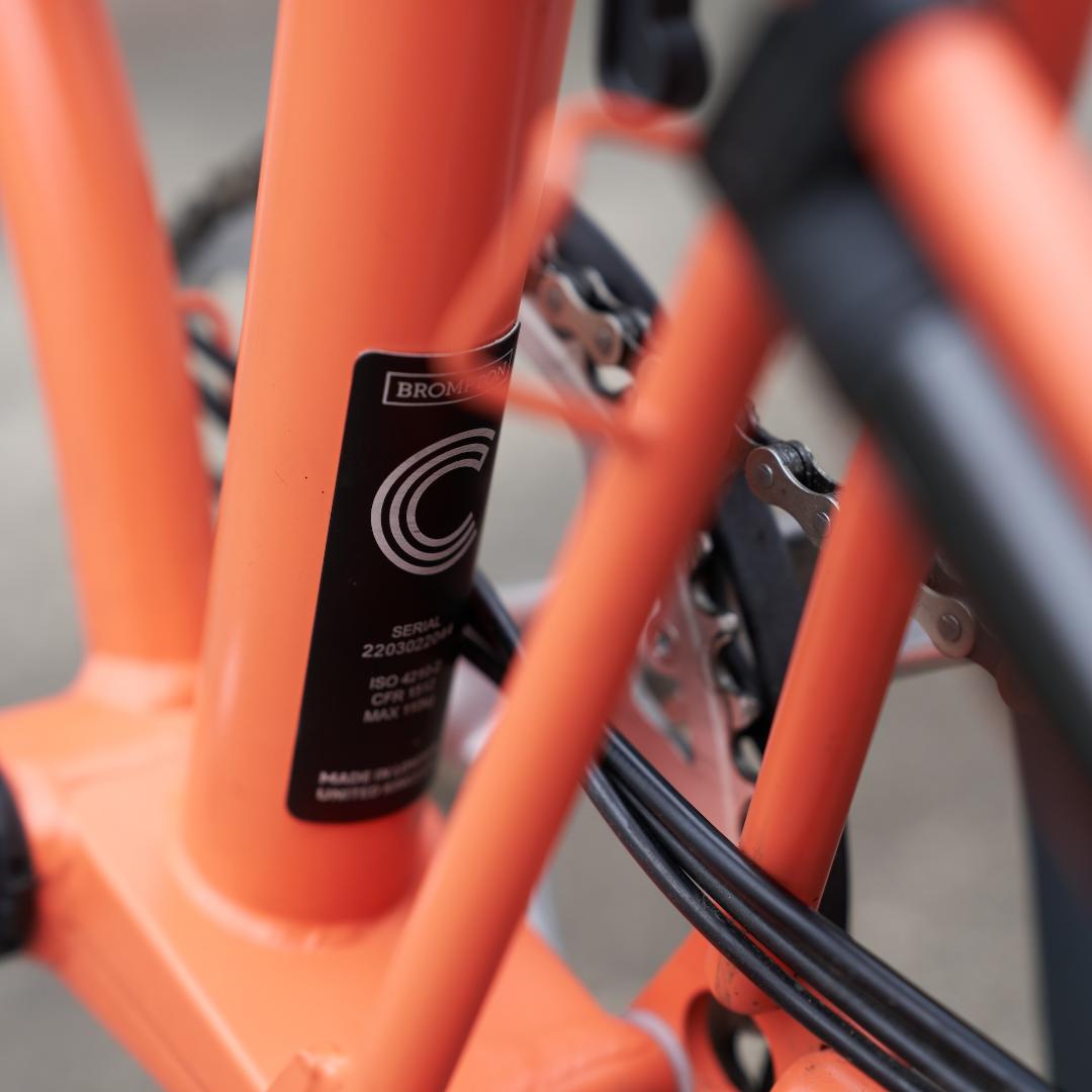 【Brompton】C-Line Explore 2022年 ファイアーコーラル
