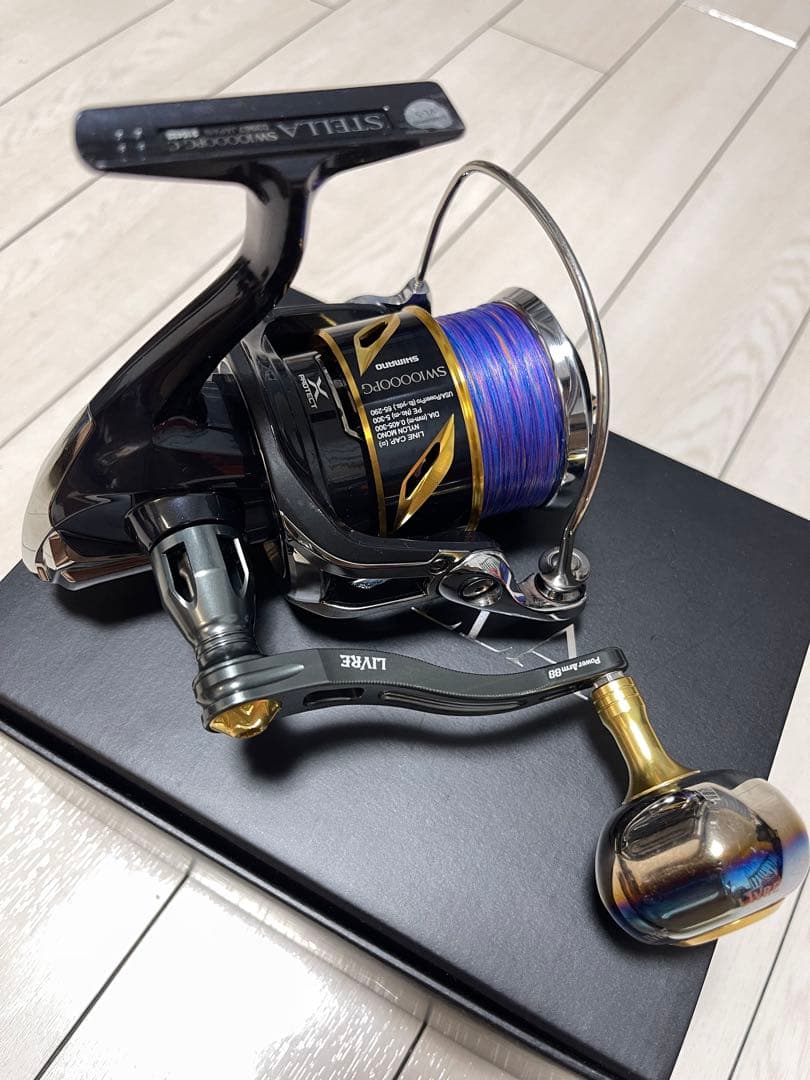 最終値下げ中！STELLA SW10000PG 箱付き中身あり　リブレハンドル