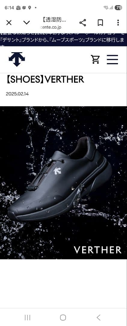 VERTHER RA シューズ US 9.5 JP 27.5