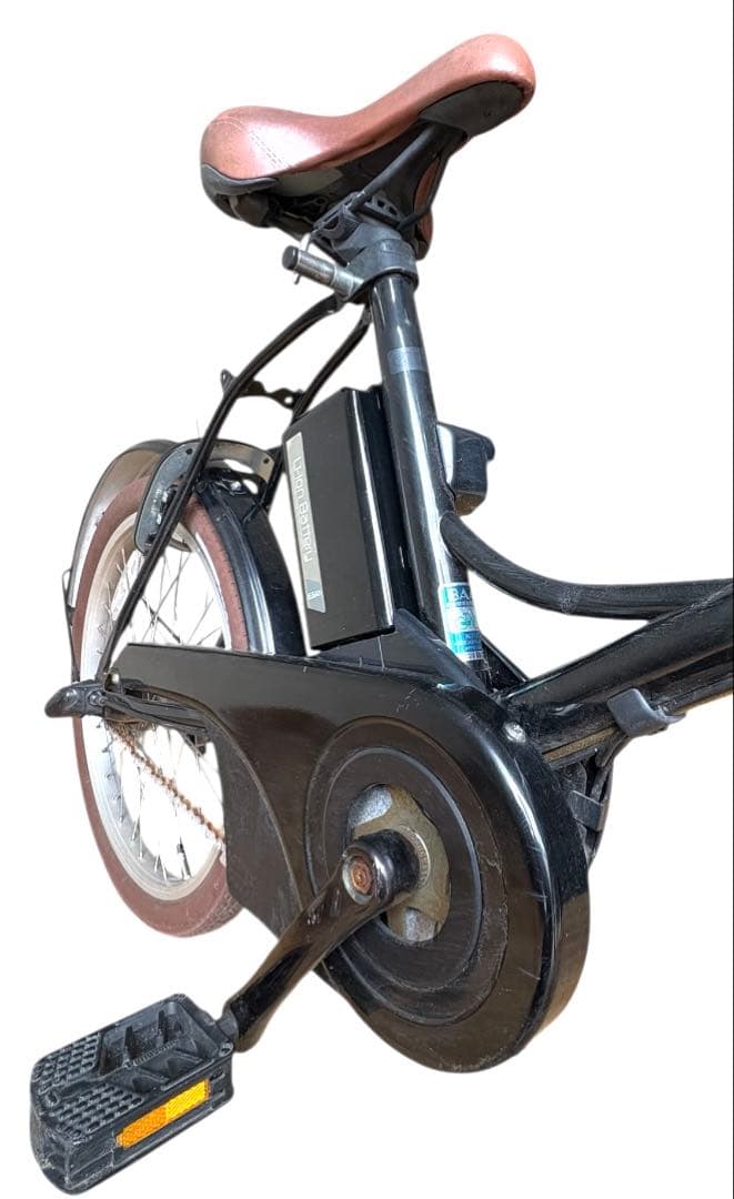 電動アシスト自転車 6.6Ah リチウムイオン バッテリー ブラック
