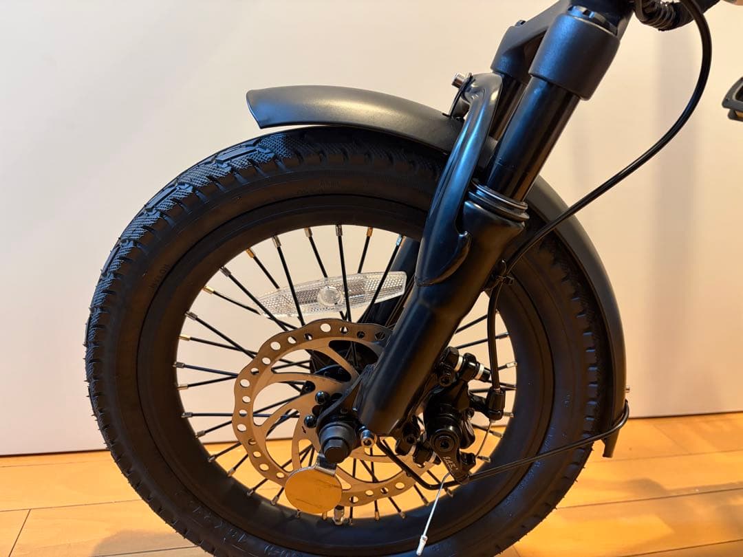 【引取り希望】EENOUR C１折りたたみ電動アシスト自転車　ホワイト